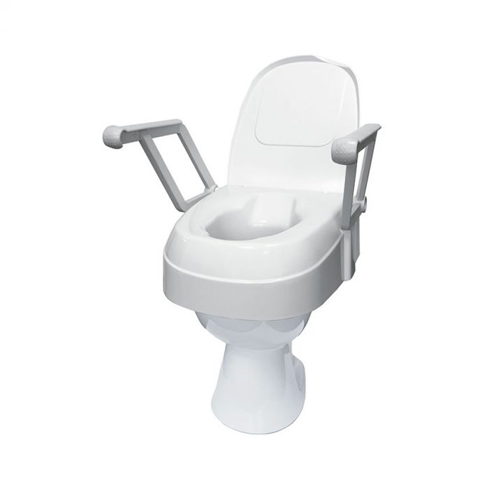 Raised Toilet Seat With Armrests TSE 120 Plus